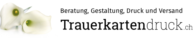Trauerkartendruck.ch Logo